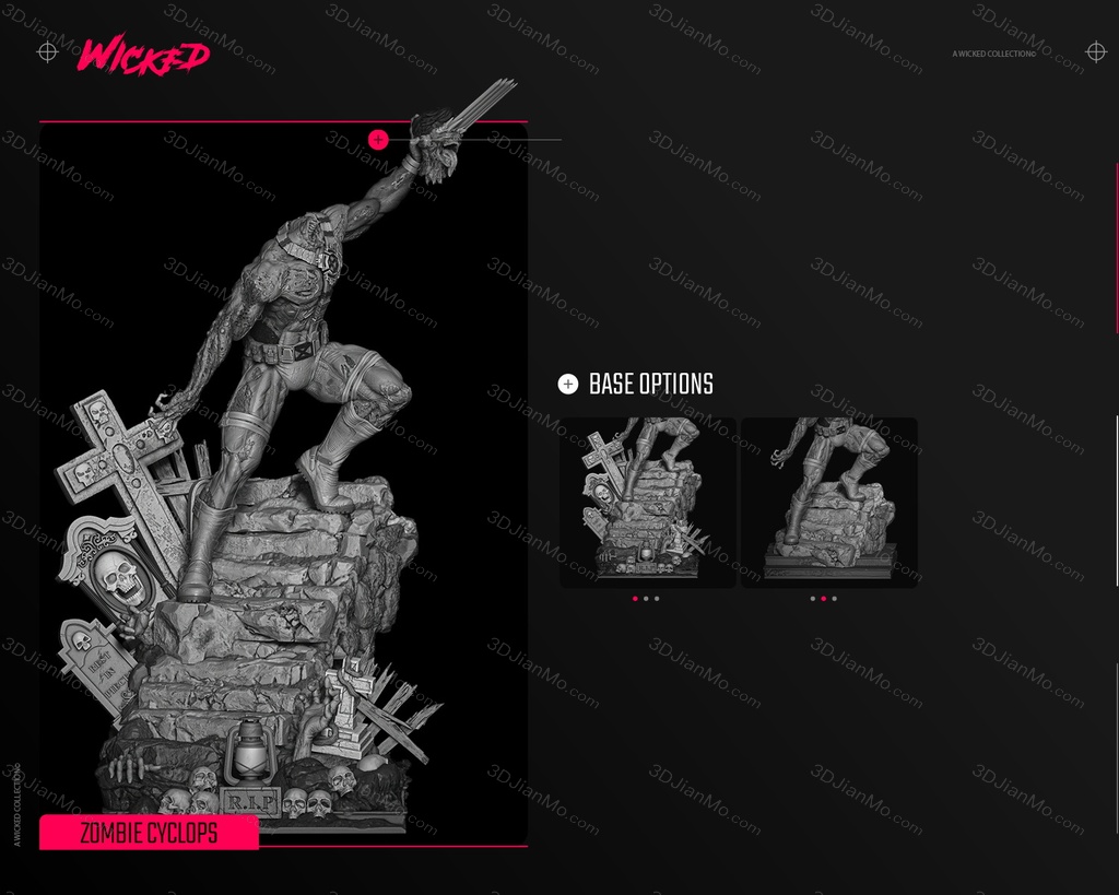 3DWicked 漫威 镭射眼