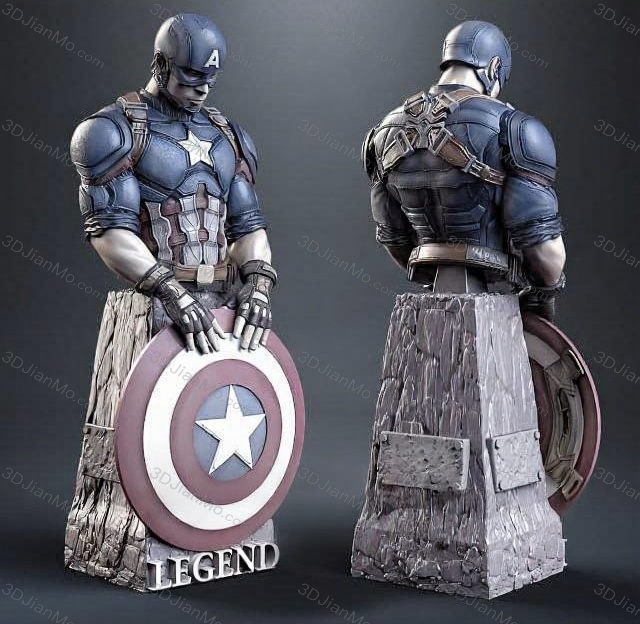 Sanix3d 漫威 美国队长