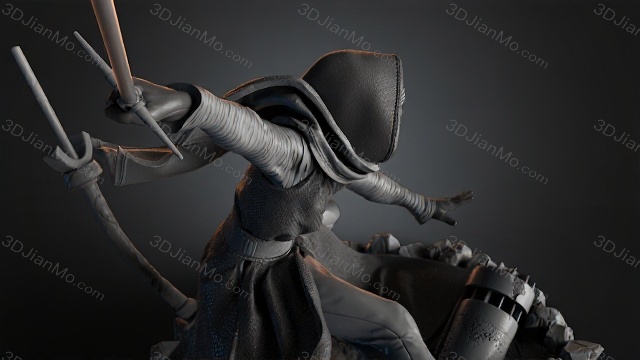 Sanix3d 星球大战 凯洛·伦