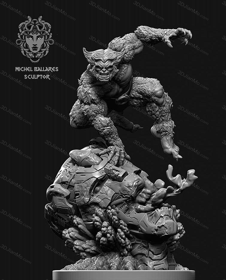 Geek MB 漫威 复联 X战警 野兽