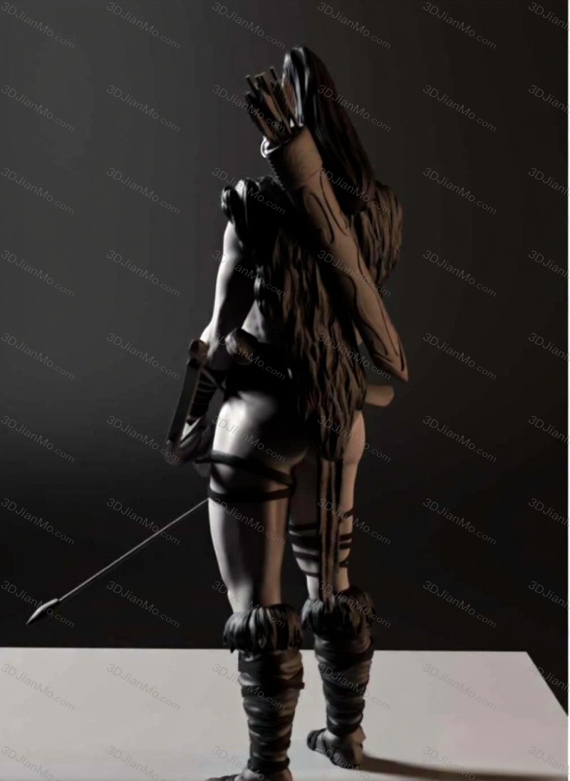 Gsculpt 野蛮人弓箭手卢塔尼亚