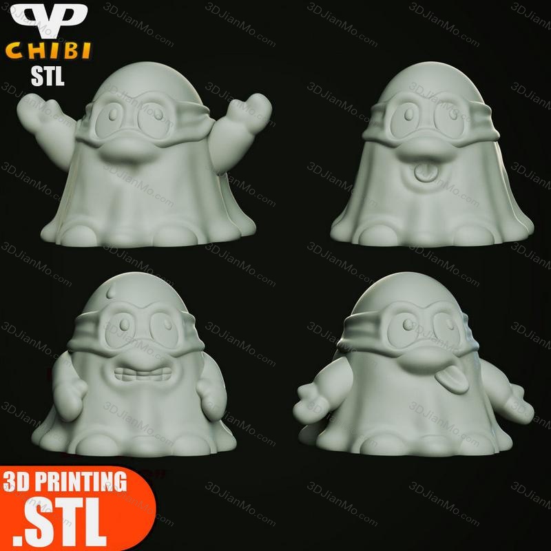 Chibi STL 可爱鬼
