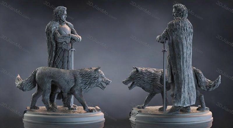 Sanix3d 权力的游戏 艾德·史塔克