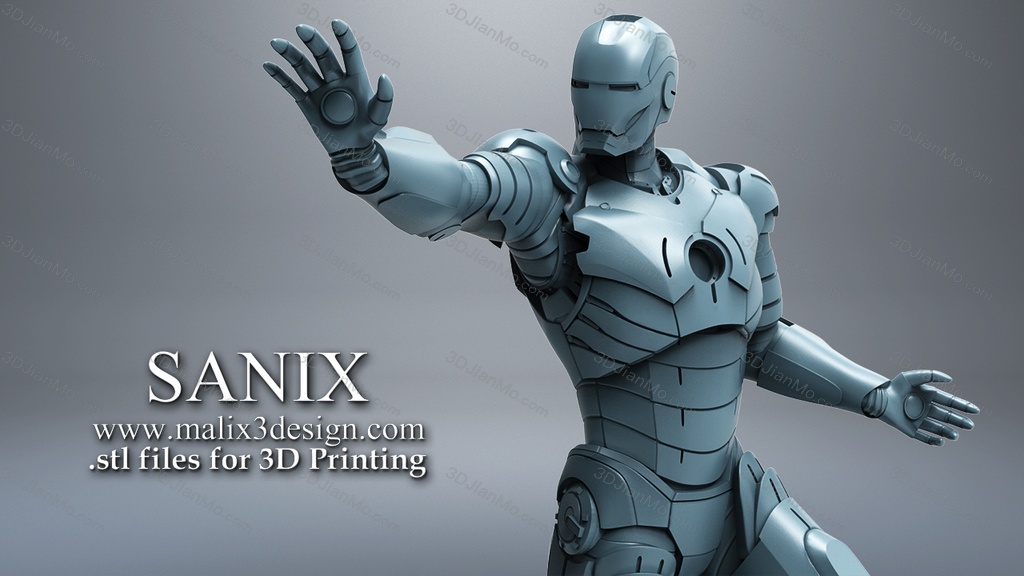 Sanix3d 漫威 钢铁侠