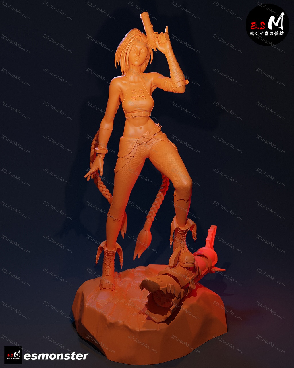 ESMonster 英雄联盟 金克丝