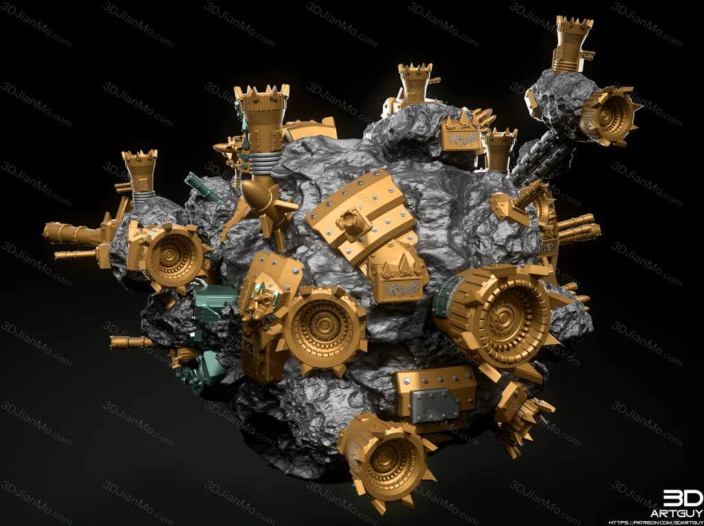 3DArtGuy 十月份图纸包