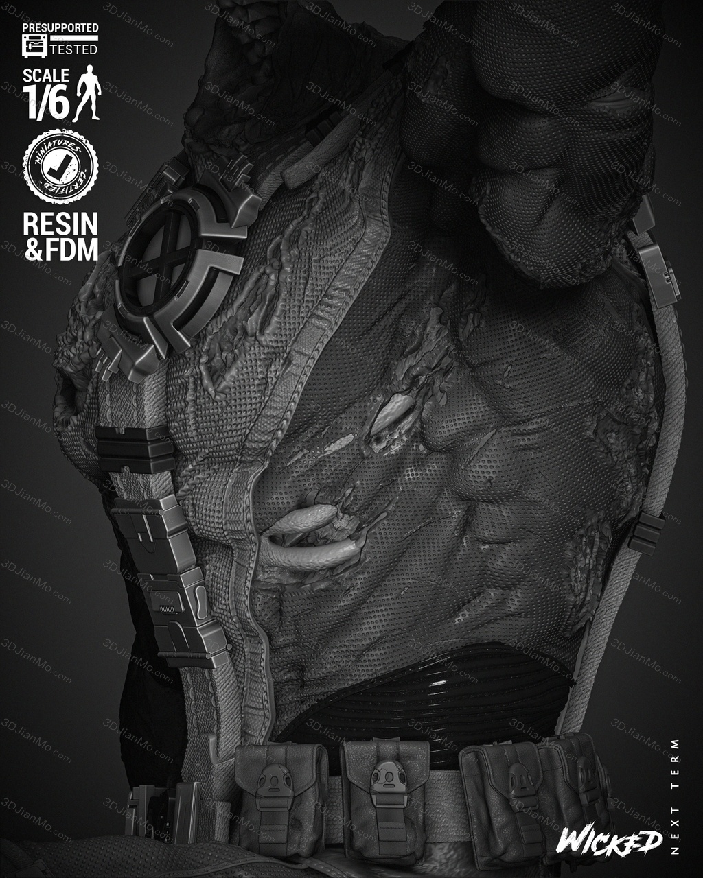 3DWicked 漫威 镭射眼