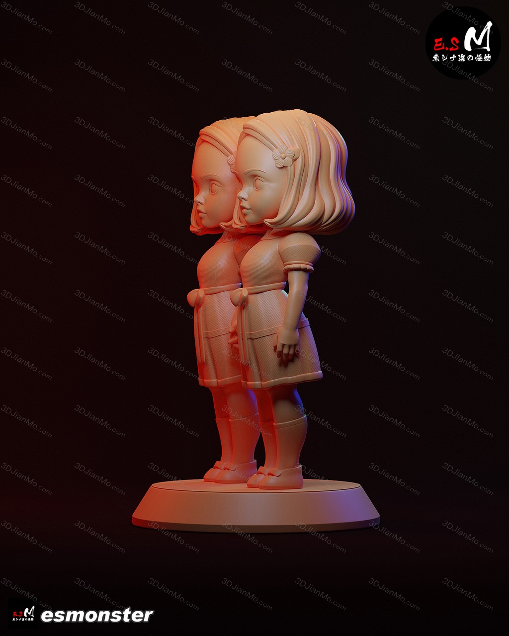 ESMonster 闪灵 双胞胎格雷迪姐妹