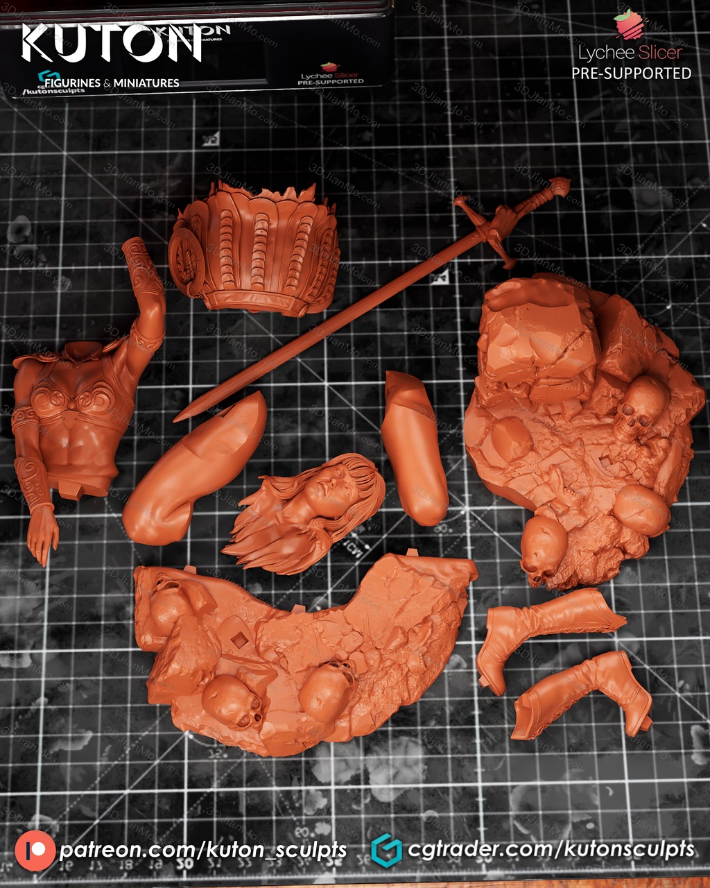 KUTON 战士公主西娜