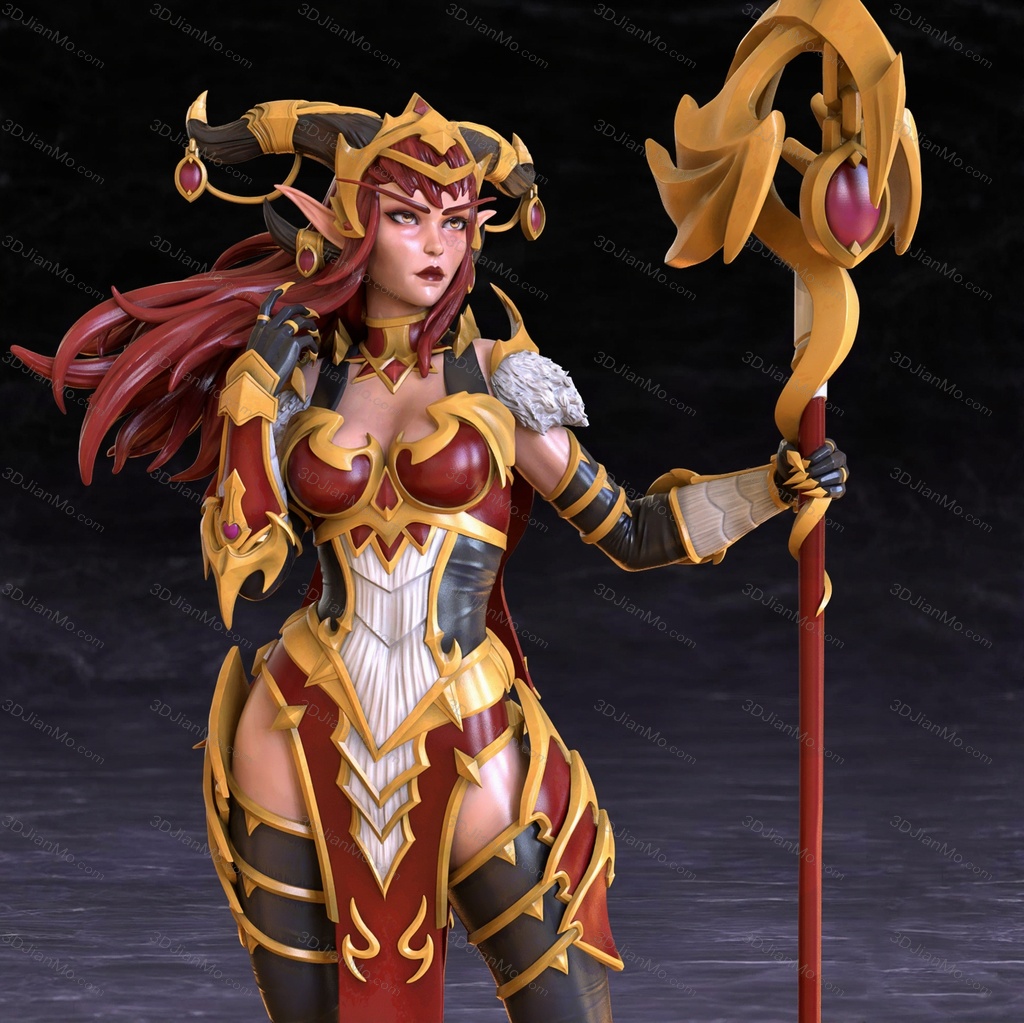 OXO3D 魔兽世界 阿莱克斯塔萨