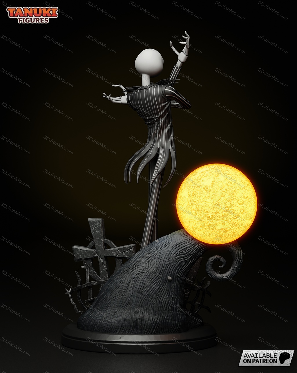 Tanuki Figures 圣诞夜惊魂 骷髅杰克