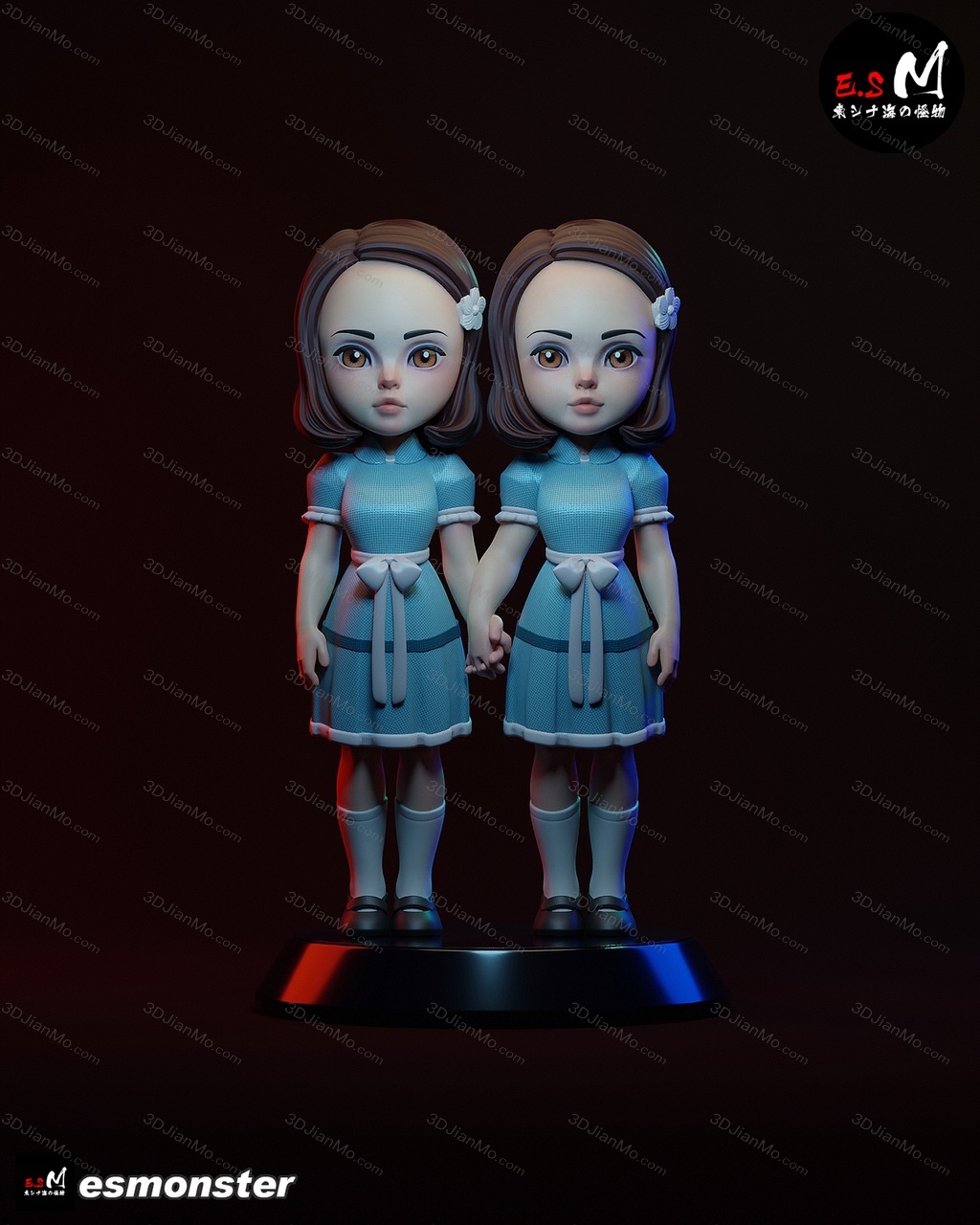 ESMonster 闪灵 双胞胎格雷迪姐妹