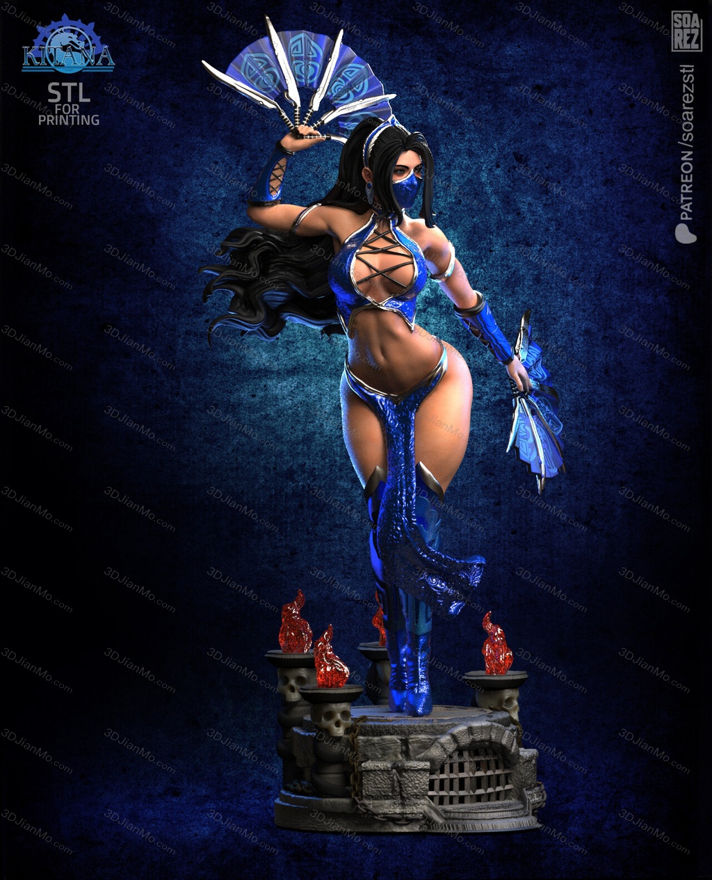 Soarez3D 真人快打 吉塔娜