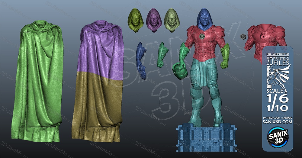 Sanix3d 漫威 毁灭博士