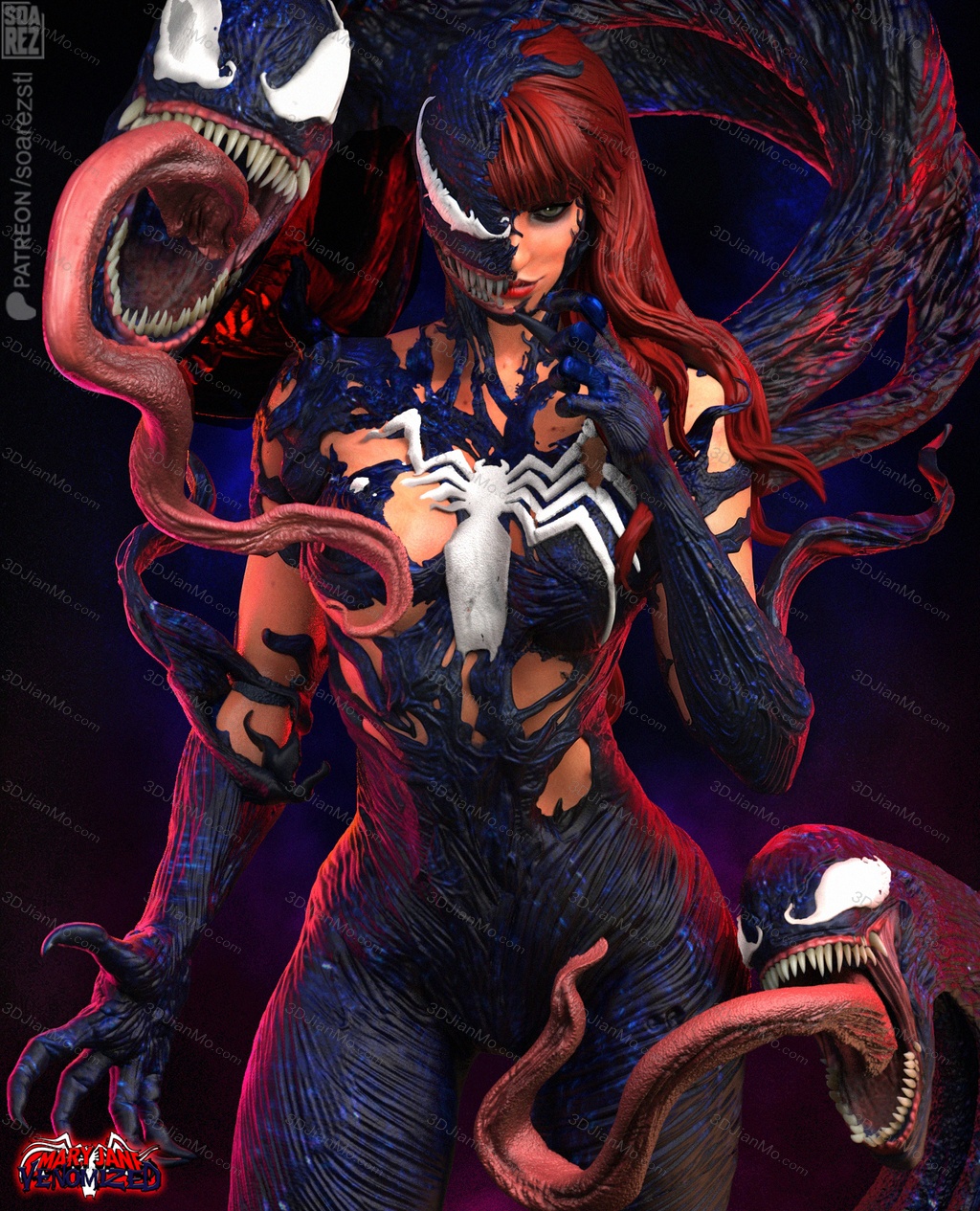 Soarez3D 漫威 玛丽·简·沃森