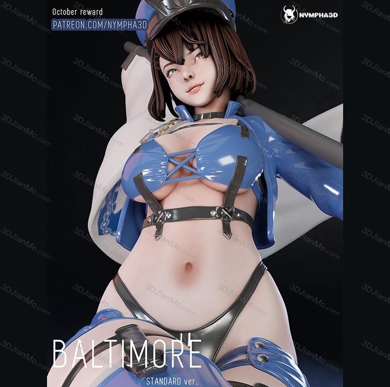 NYMPHA 3D 碧蓝航线 巴尔的摩