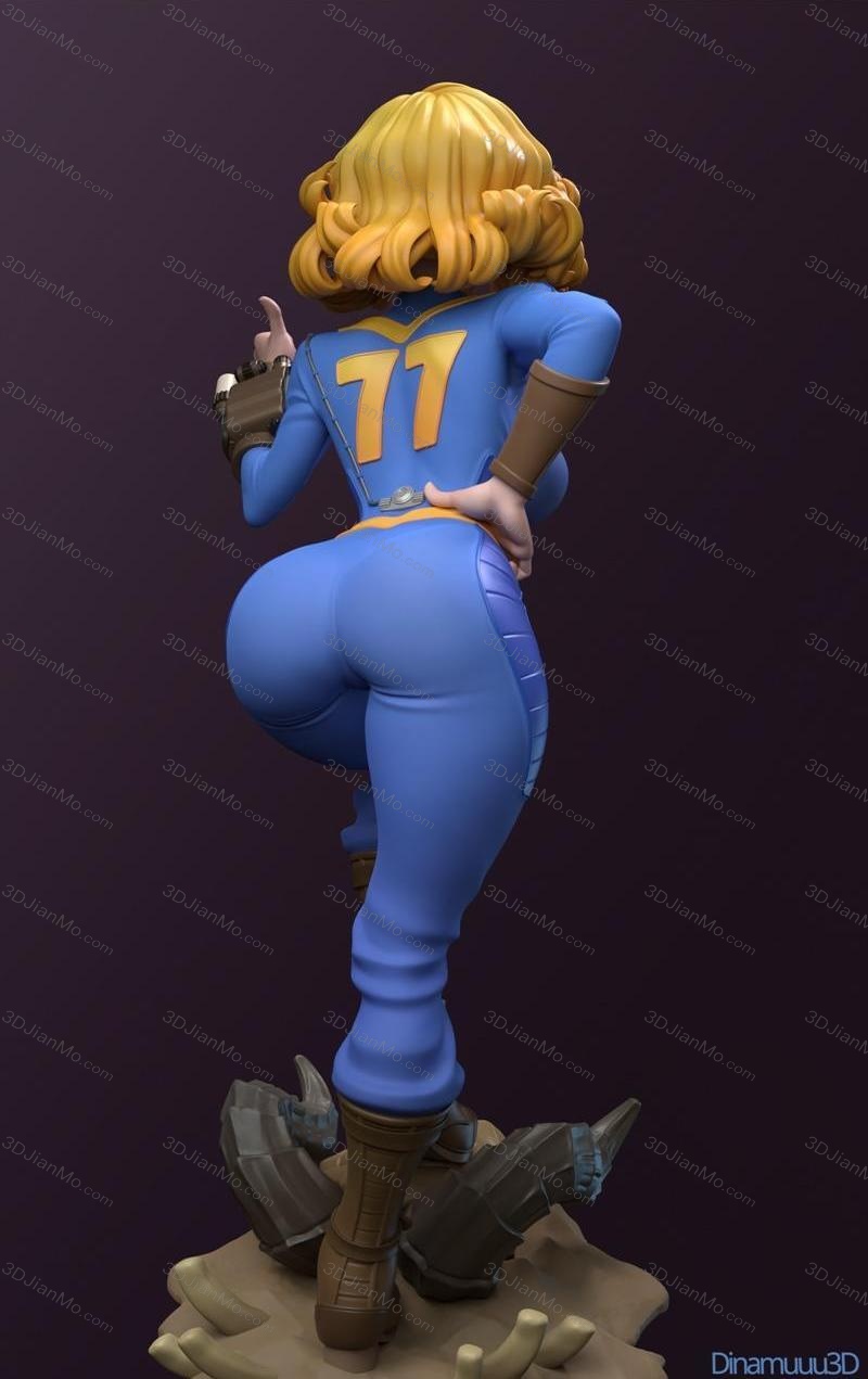 Dinamuuu 3D 辐射 Vault Girl