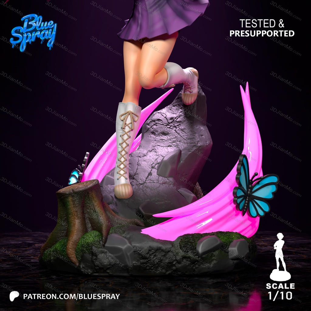 Blue Spray 鬼灭之刃 栗花落香奈乎