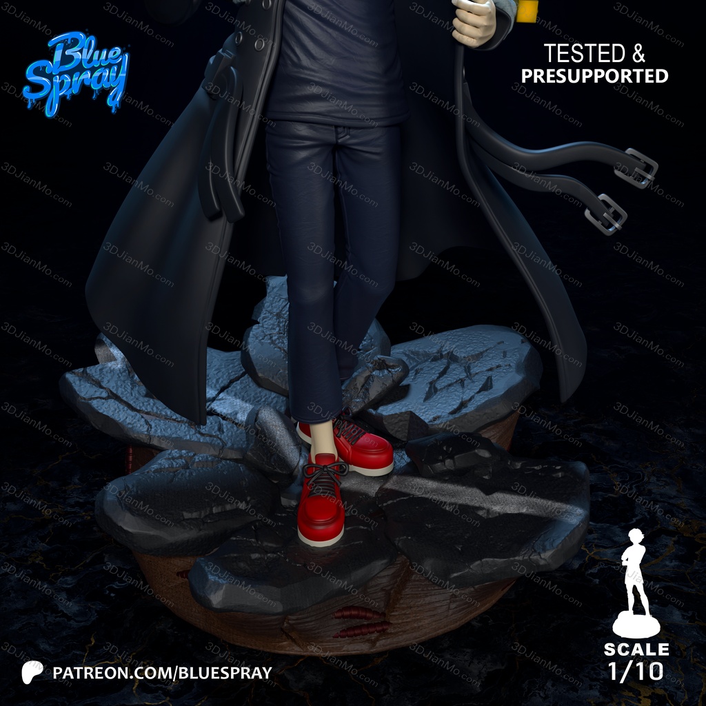 Blue Spray 死柄木吊