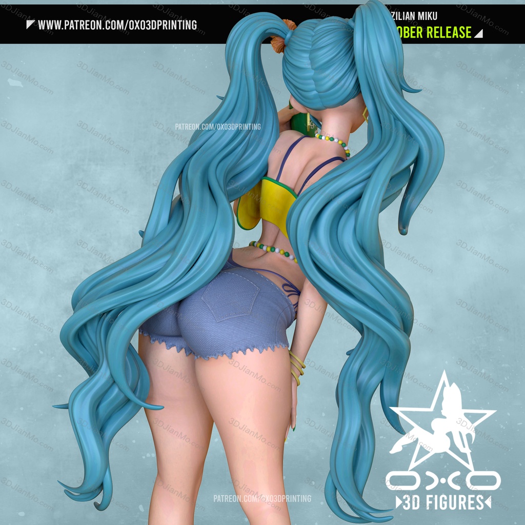 OXO3D 初音未来 巴西初音