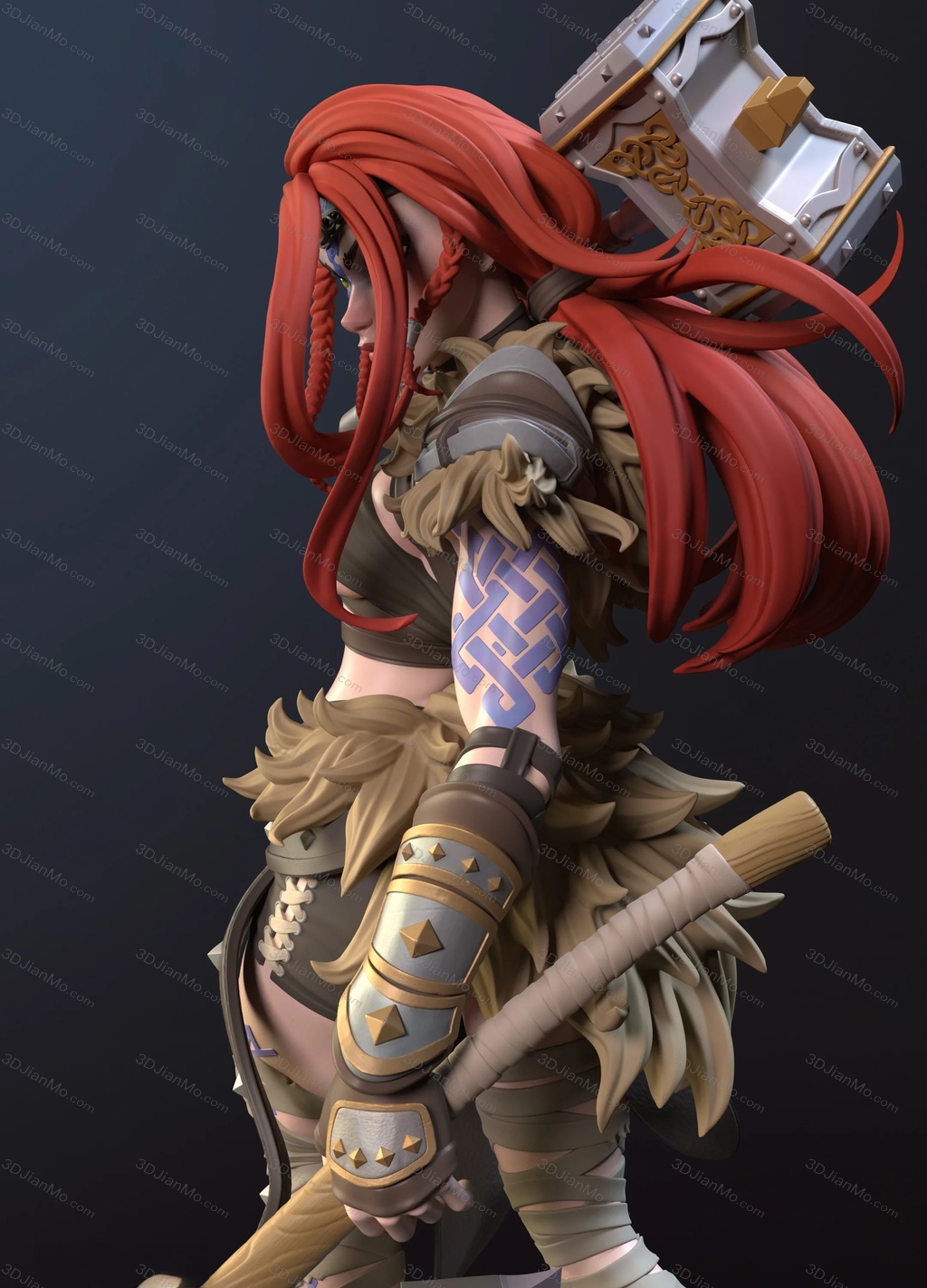 Dinamuuu 3D 权力的游戏 耶哥蕊特