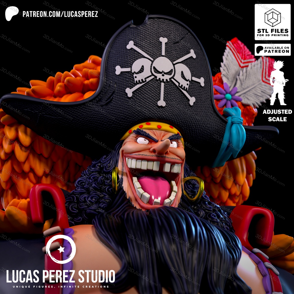 Lucas Perez 海贼王 马歇尔·D·蒂奇