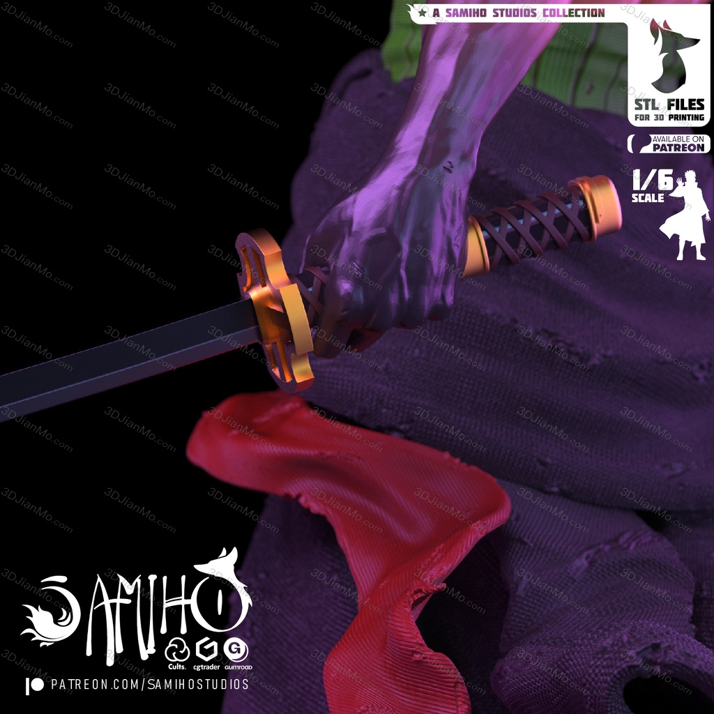 Samiho 海贼王 罗罗诺亚·索隆