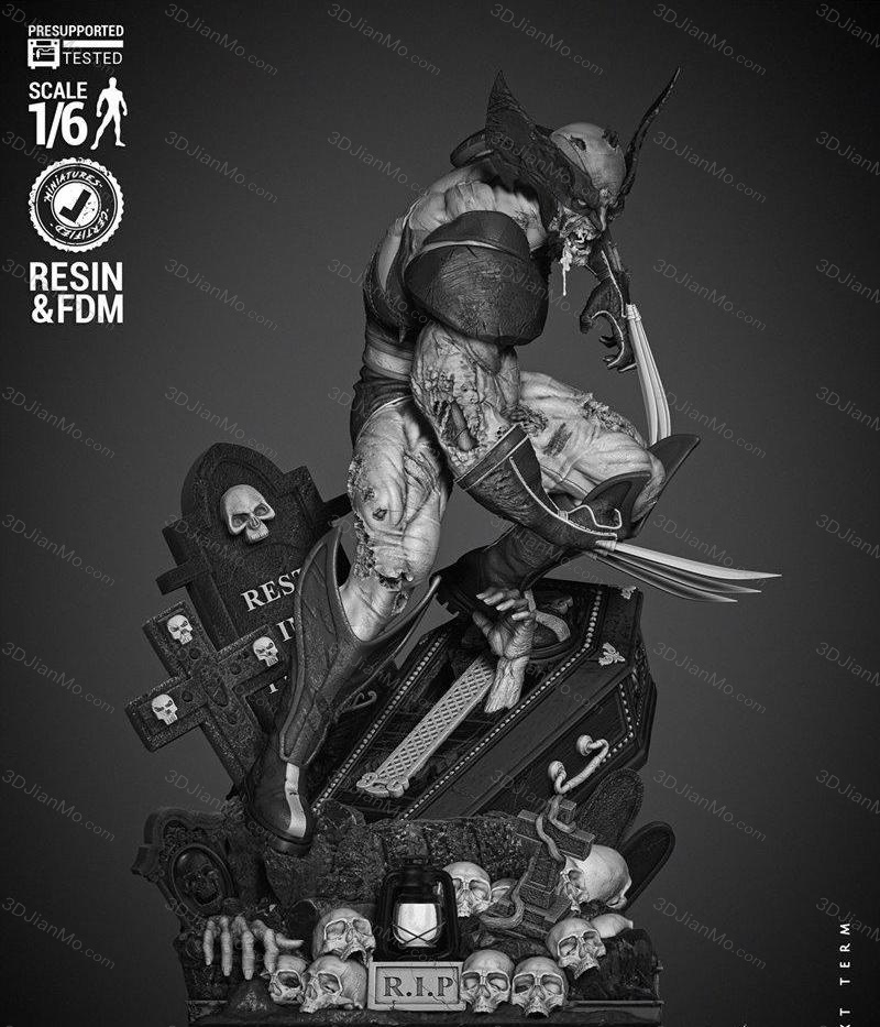 3DWicked 漫威 金钢狼