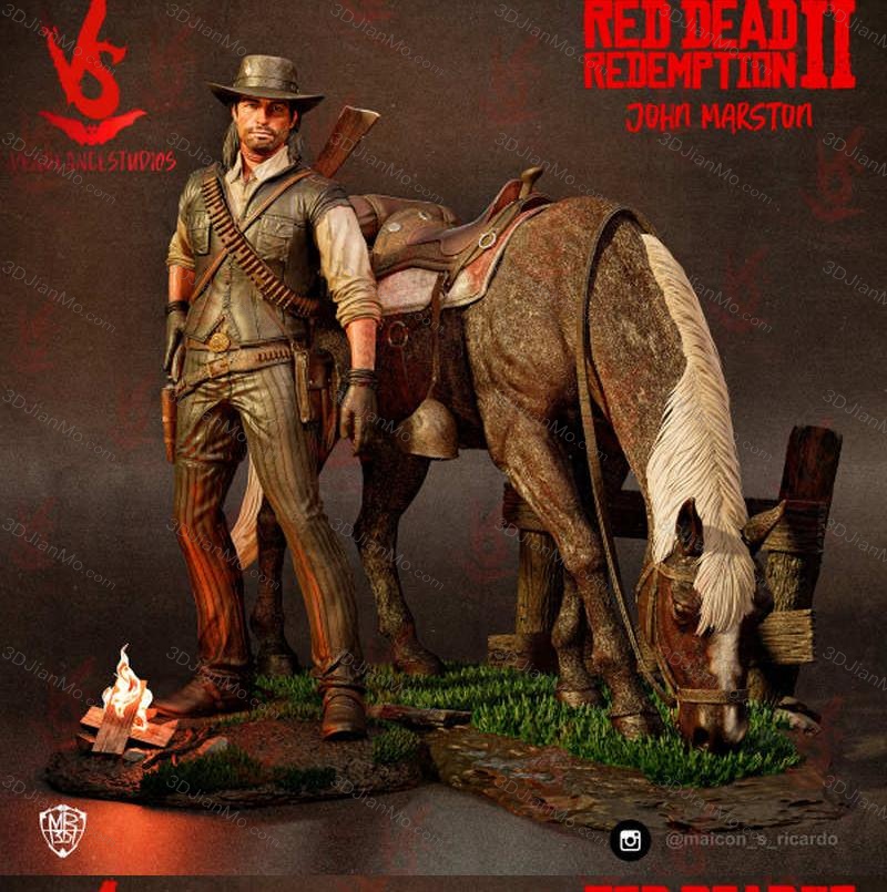 荒野大镖客 约翰·马斯顿