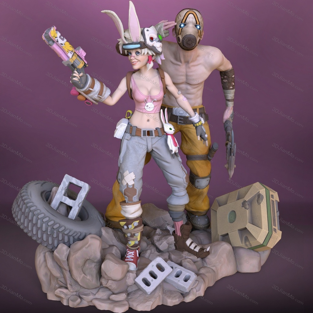 OXO3D 无主之地 缇娜