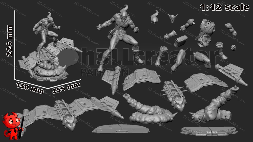 H3LL 漫威 绿恶魔 诺曼·奥斯本