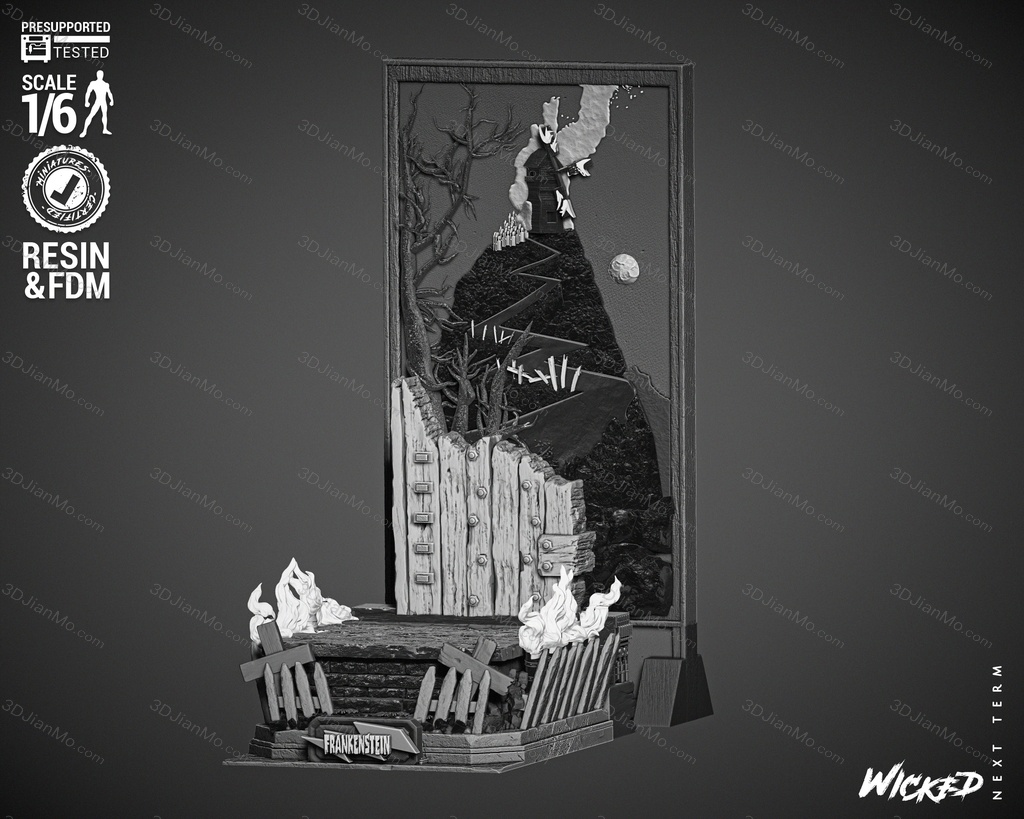 3DWicked 科学怪人 弗兰肯斯坦