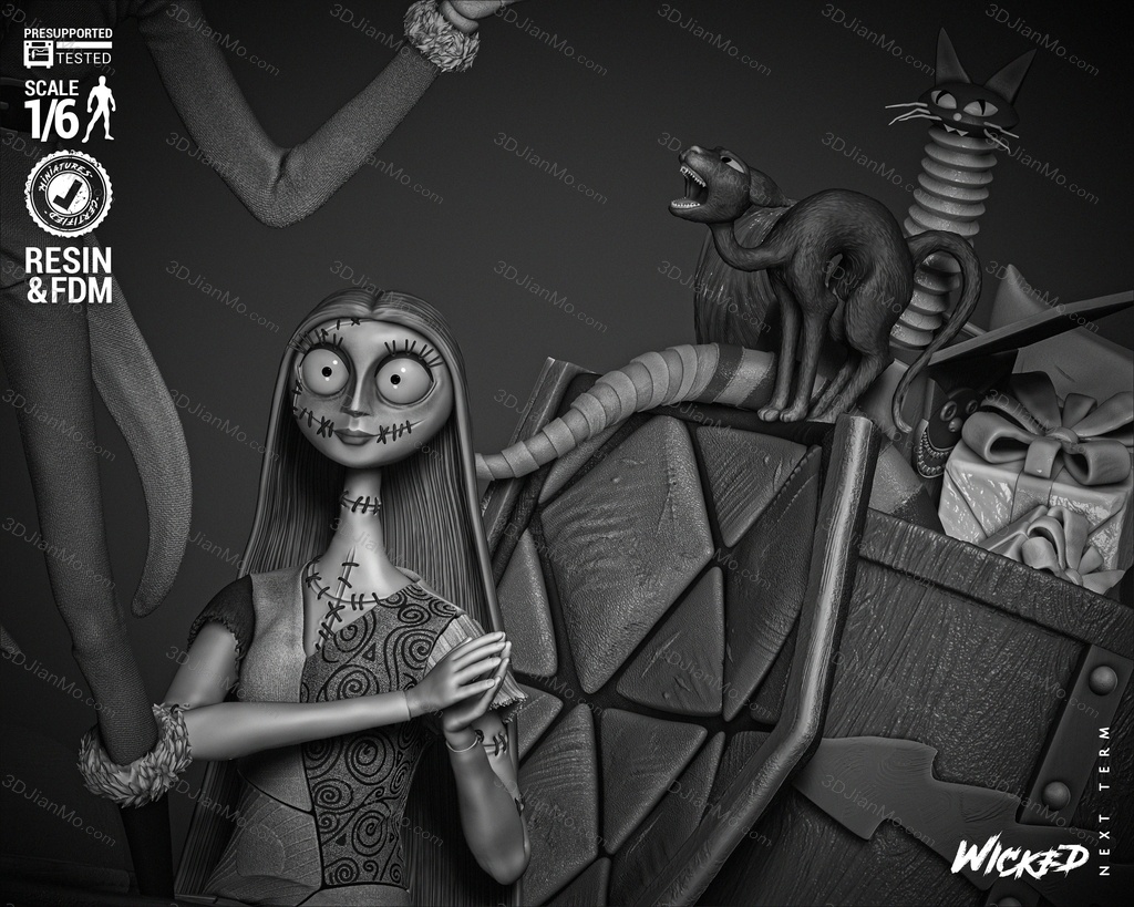 3DWicked 圣诞夜惊魂 杰克和莎莉