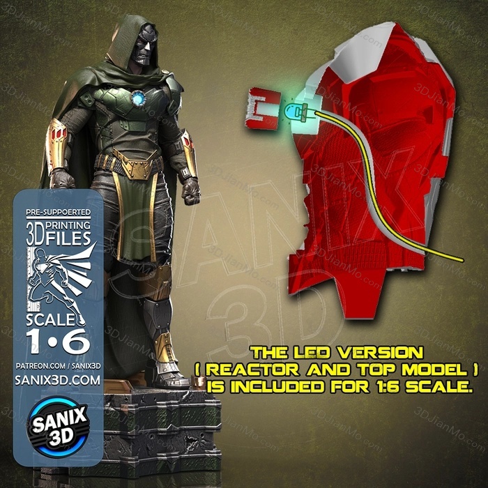 Sanix3d 漫威 毁灭博士