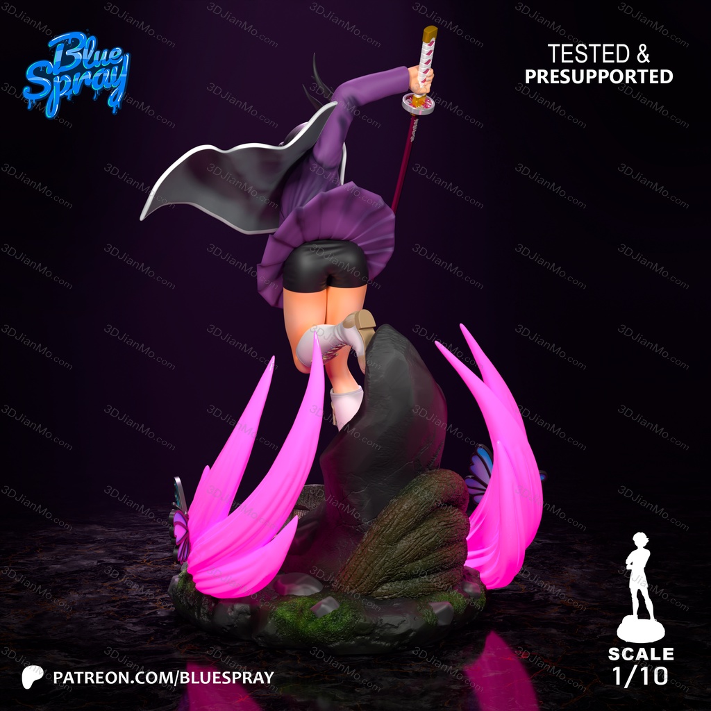 Blue Spray 鬼灭之刃 栗花落香奈乎