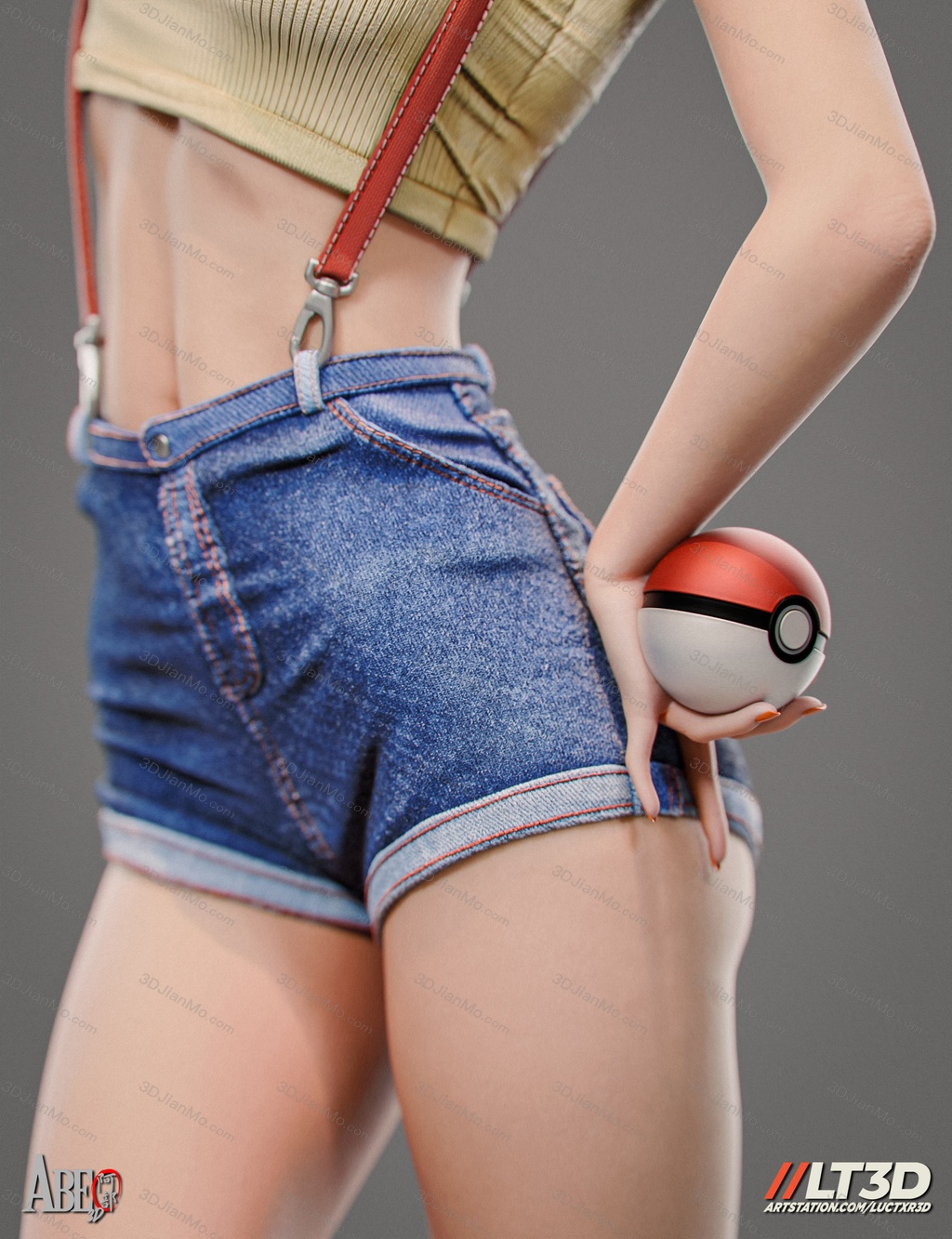 ABE3D 精灵宝可梦 小霞