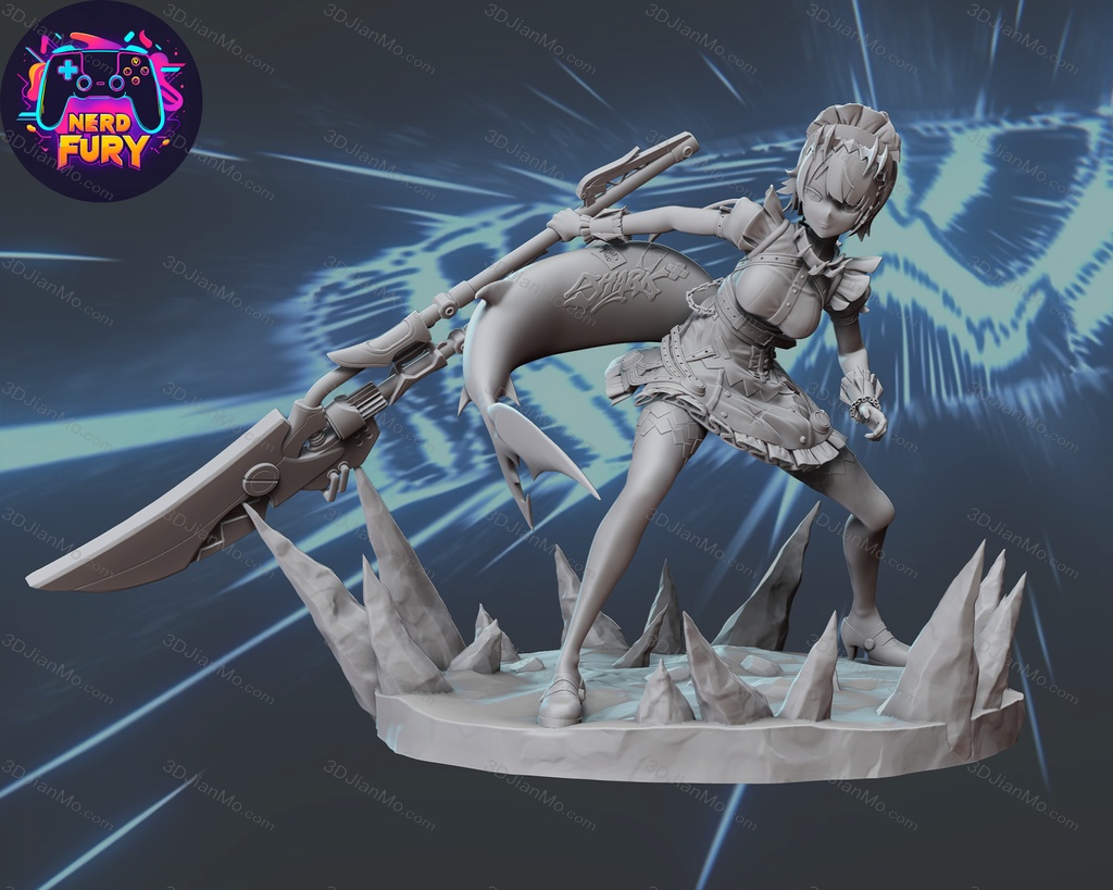 GrayWorld 绝区零 鲨鱼娘艾莲