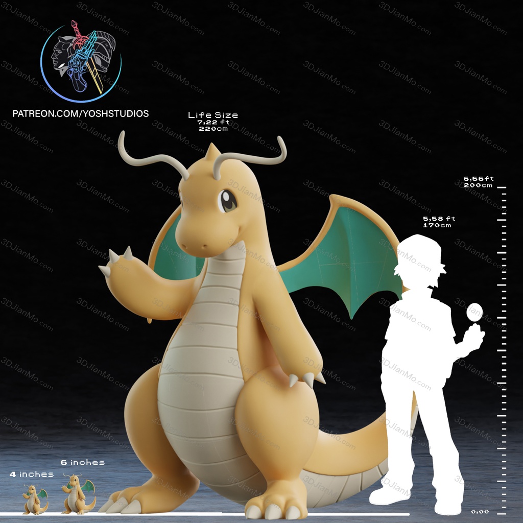 Yosh 神奇宝贝 快龙