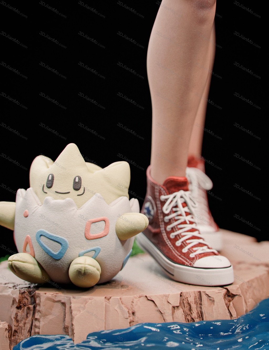 ABE3D 精灵宝可梦 小霞