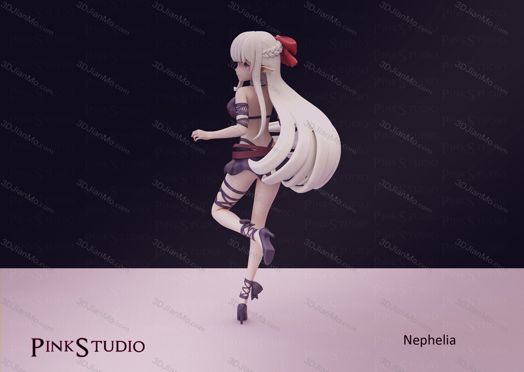 Pink Studio 身为魔王的我娶了奴隶精灵为妻 涅菲利亚