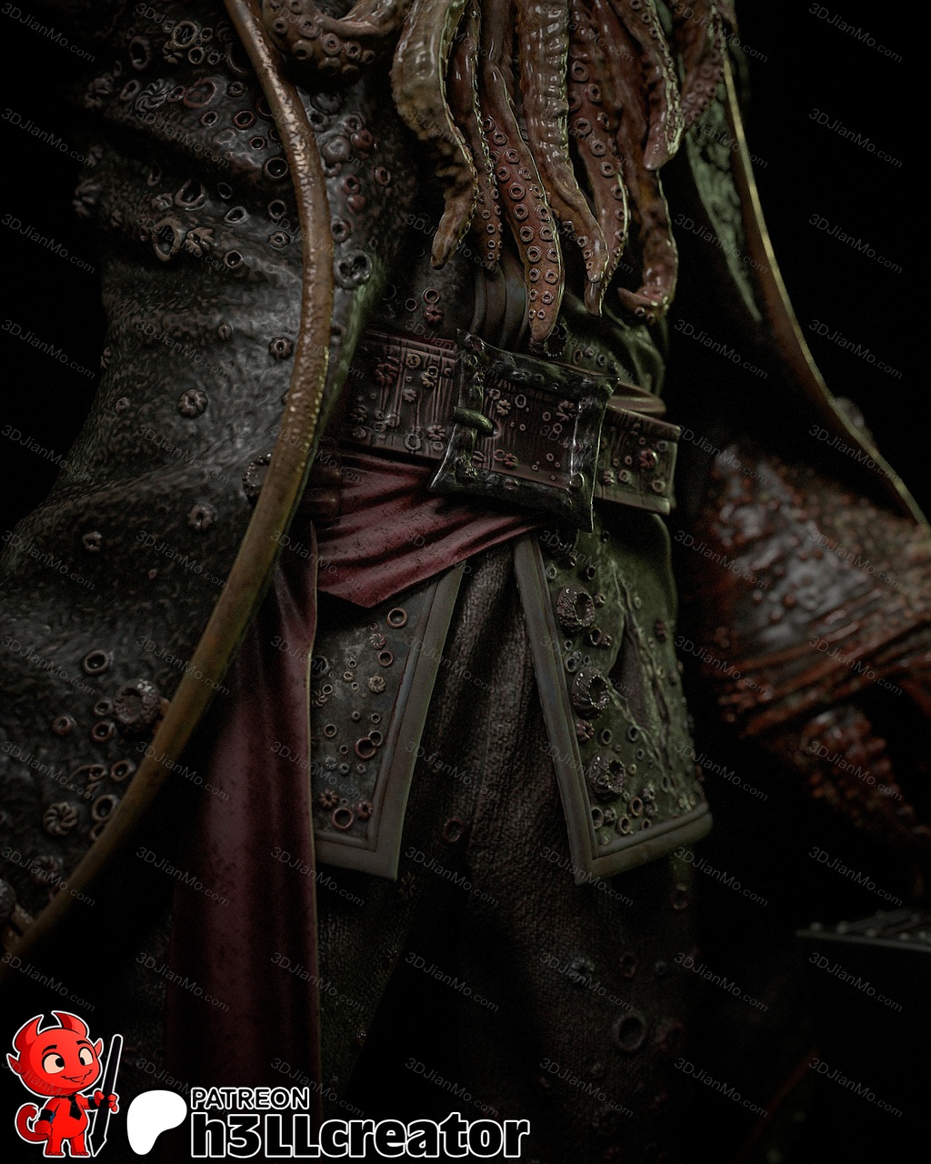 H3LL 加勒比海盗 戴维·琼斯