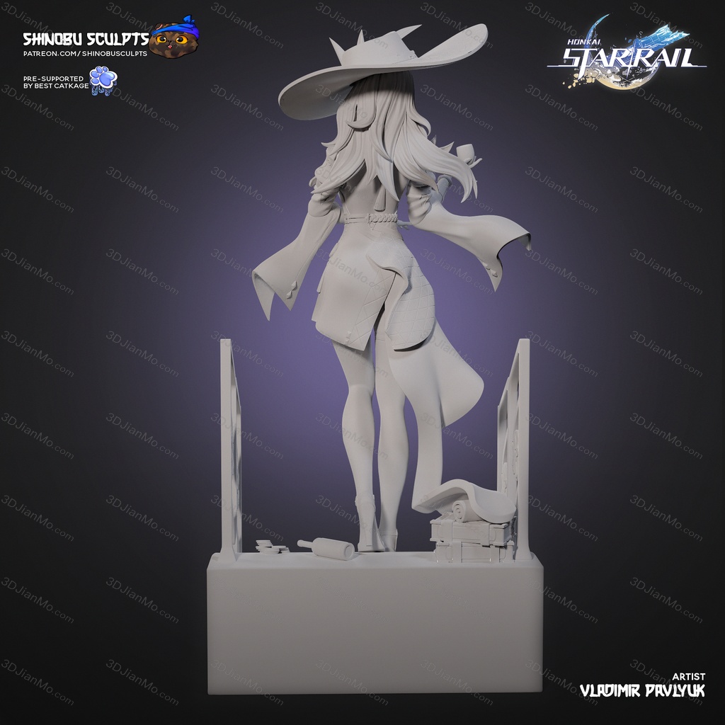 Shinobu Sculpts 崩坏：星穹铁道 翡翠