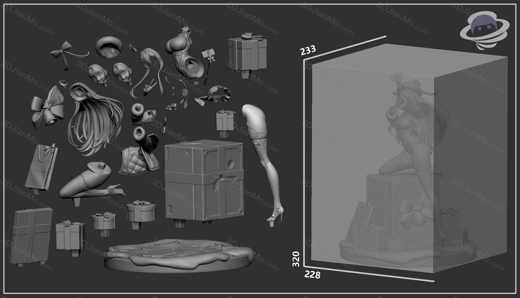 Kuru Figure 胜利女神nikke 露菲