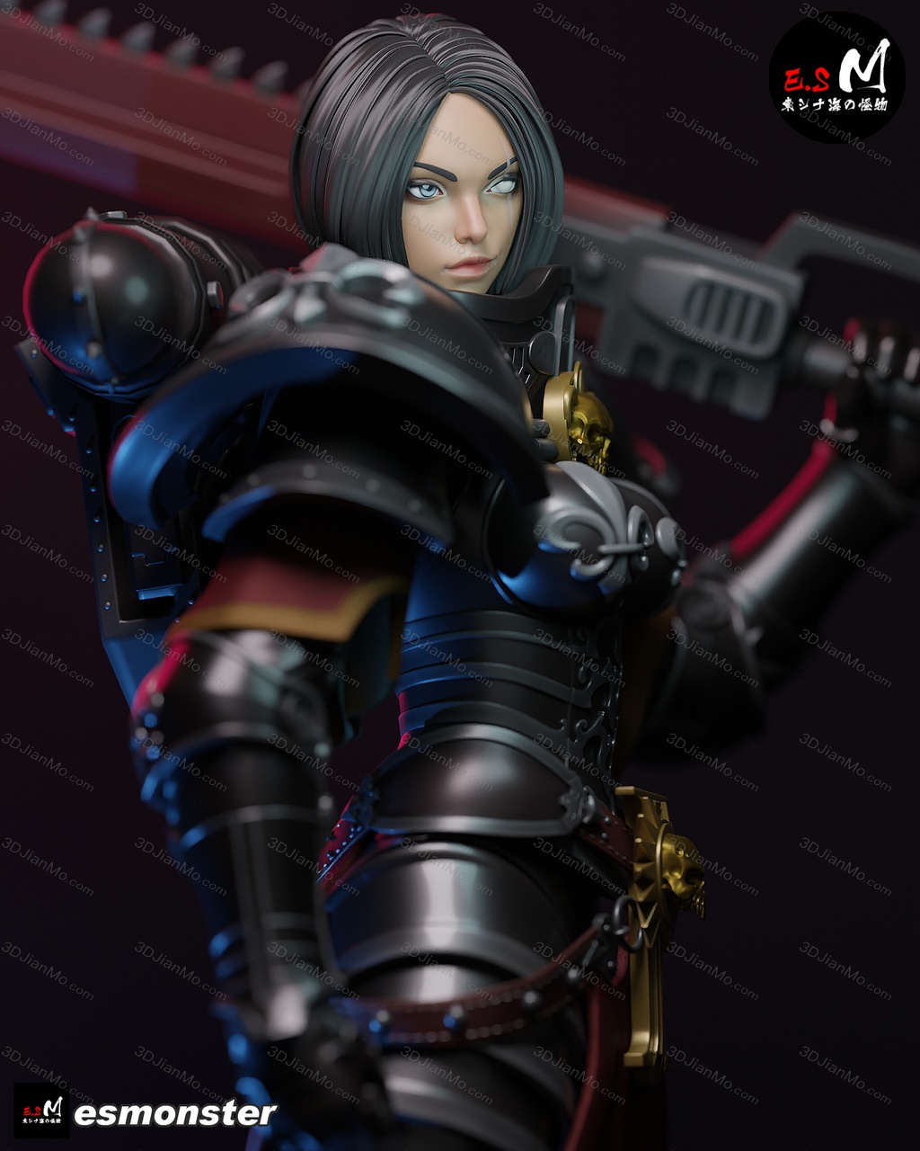 ESMonster 战锤K 战斗姐妹