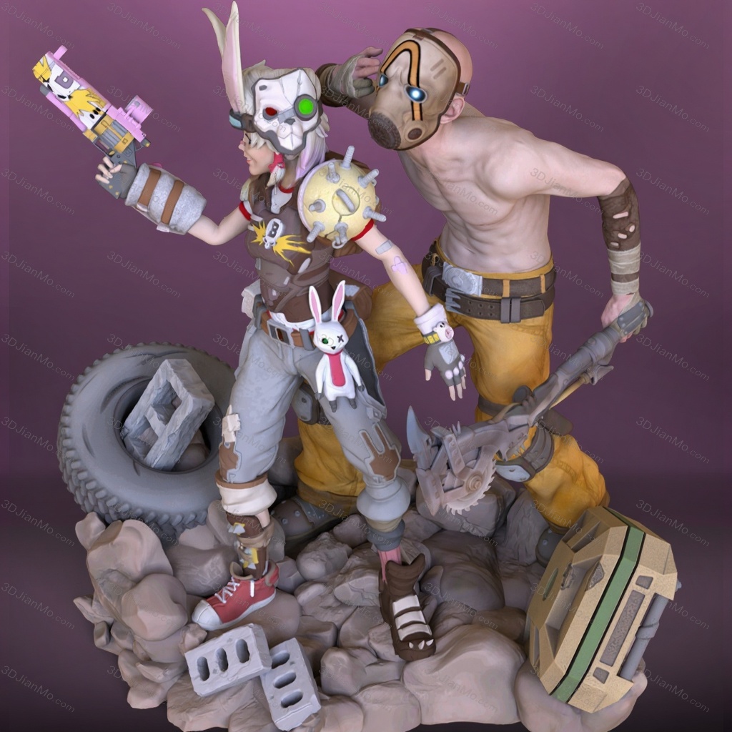 OXO3D 无主之地 缇娜