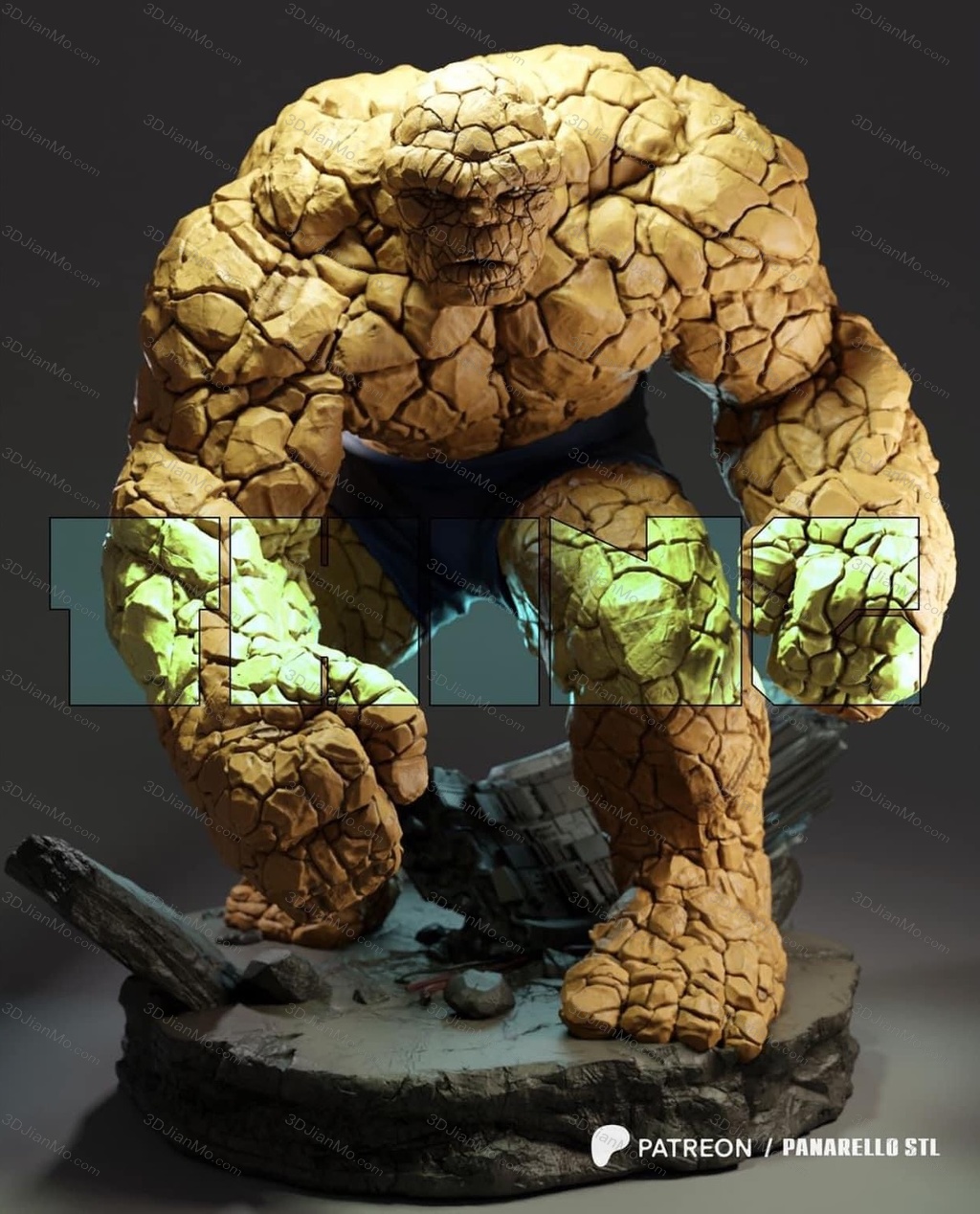 Panarello 漫威 石头人