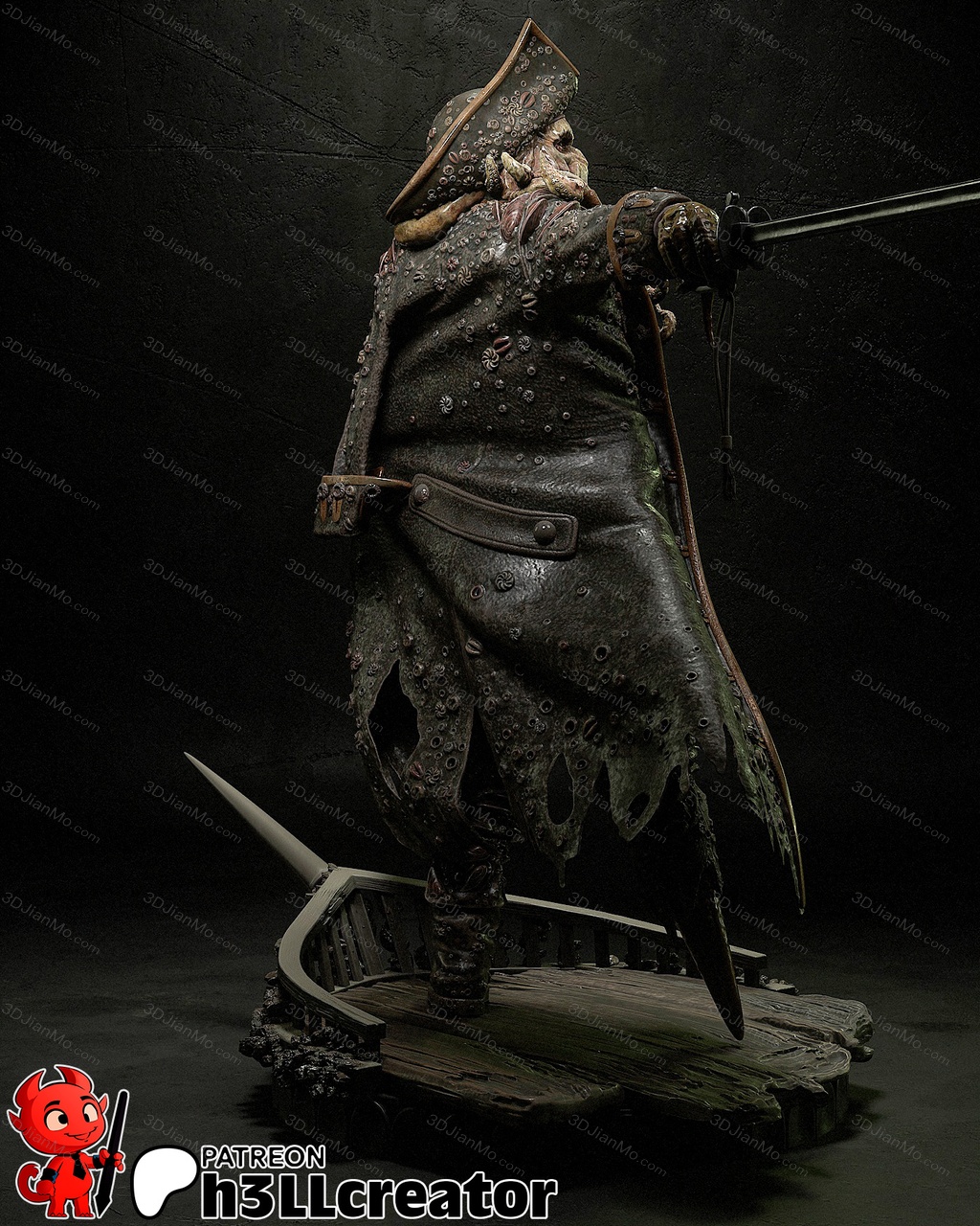 H3LL 加勒比海盗 戴维·琼斯