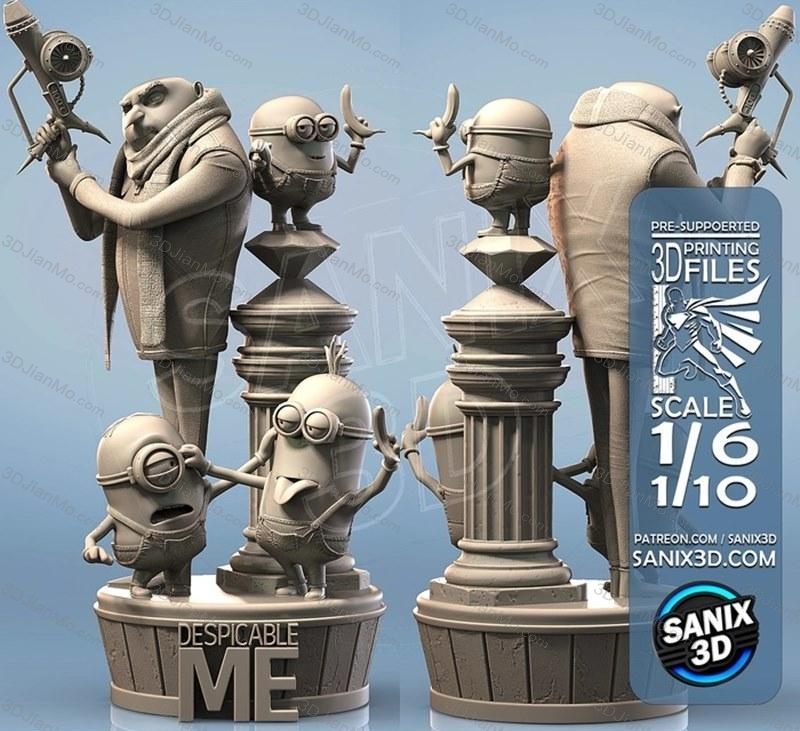 Sanix3d 神偷奶爸