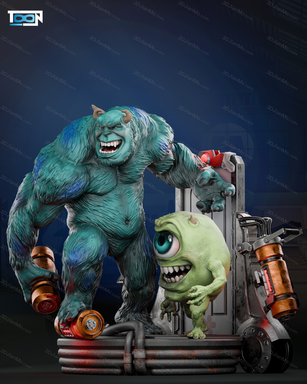 怪物公司 詹姆士·P·苏利文和麦克尔·沃佐斯基