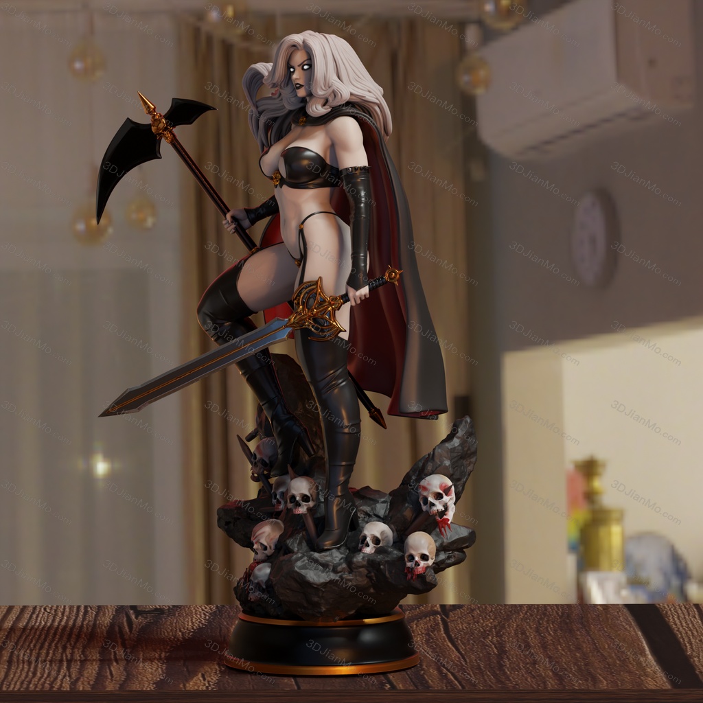 BrunoArt3D 死亡女神